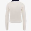Wool cardigan with contrasting collar — изображение 2