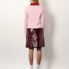 Wool cardigan with contrasting collar — изображение 3