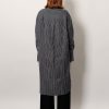 Striped Kimono-Sleeve Shirtdress — изображение 3