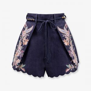 Rhiannon Tuck linen Short