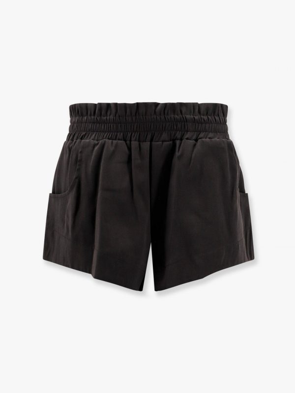 Modal shorts with rhinestones detail