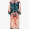 Silk dress with floral print — изображение 2