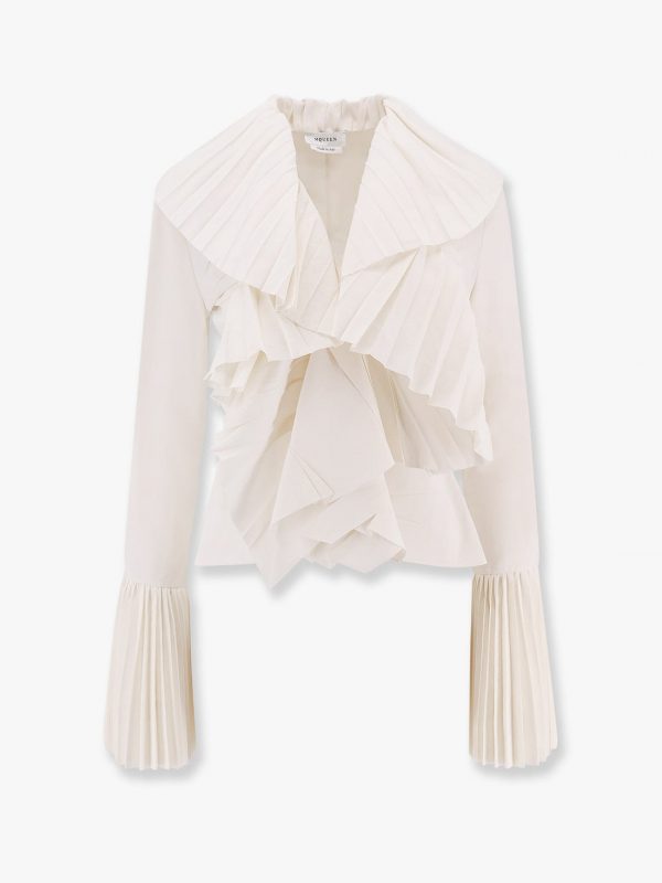 Viscose blend shirt