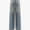 Stone-washed flared jeans — изображение 4