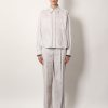 Striped cotton shirt with Monili detail — изображение 3