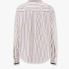 Striped cotton shirt with Monili detail — изображение 5
