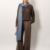 Viscose and linen trouser with frontal pinces — изображение 2