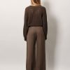 Viscose and linen trouser with frontal pinces — изображение 3