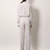 Striped linen and cotton trousers — изображение 3