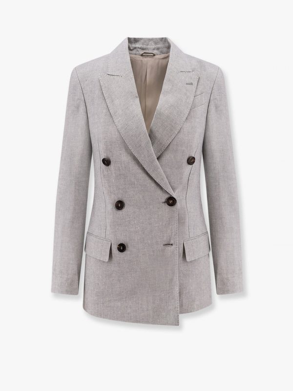 Sparkling linen blazer
