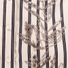 Striped cotton and silk shirt with embroidery — изображение 6