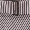Striped cotton long dress with wide panel — изображение 5