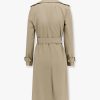 Organic cotton trench with check lining — изображение 2