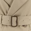 Organic cotton trench with check lining — изображение 3