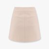 Trapeze mini wool and silk skirt — изображение 2