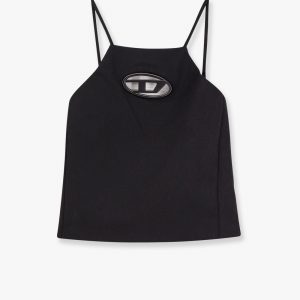 T-wilit top with oval d detail