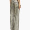 1988 d-ark cotton jeans with laminated effect — изображение 4