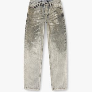 1988 d-ark cotton jeans with laminated effect