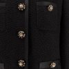 Wool and silk blazer with jewel buttons — изображение 4