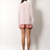 Silk shirt with rouches detail — изображение 3