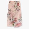 Silk skirt with iconic floral print — изображение 4