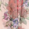Silk skirt with iconic floral print — изображение 5