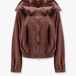 Voly cupro and cotton jacket