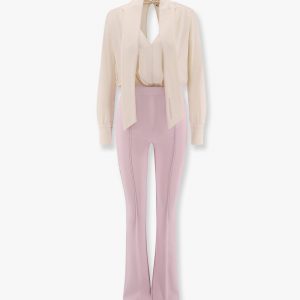 Viscose jumsuit with removable trouser