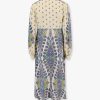 Viscose dress with multicolor print — изображение 4