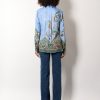 Viscose and silk shirt with iconic motif — изображение 4