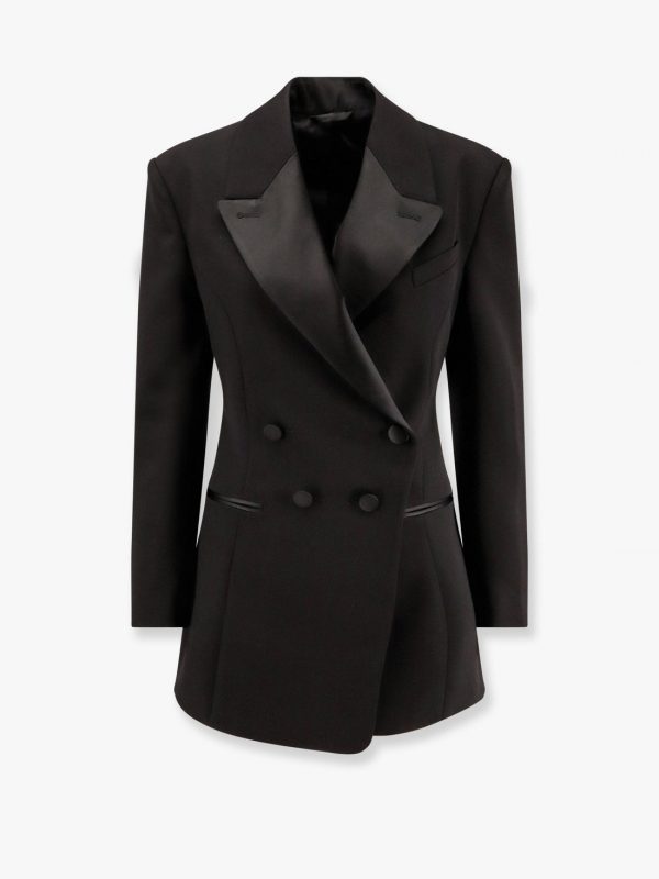 Tuxedo balzer with satin lapel