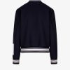 Wool blend bomber with embroidered logo — изображение 2