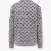 Wool blend cardigan with all-over gg motif — изображение 5