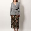 Wool and cashmere cardigan with web detail — изображение 2