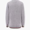 Wool and cashmere cardigan with web detail — изображение 5
