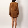 Suede short dress with all-over GG logo — изображение 3