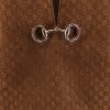 Suede short dress with all-over GG logo — изображение 5