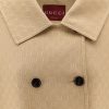 Wool and silk crepe coat with all-over GG motif — изображение 5