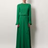 Basila rayon long dress with belt — изображение 2