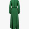 Basila rayon long dress with belt — изображение 4
