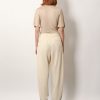 Silk top with Foulard detail — изображение 3