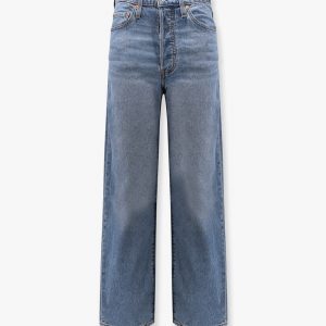 Ribcage straight ankle stretch denim jeans