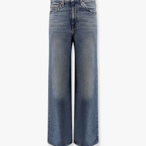 Ribcage wide leg jeans