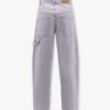 Ophra light blue cotton jeans — изображение 2