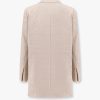 Acacia 1234 max mara sfilata wool blazer with rippled appearance — изображение 4