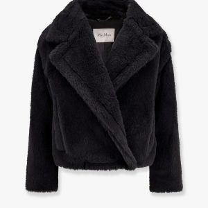 Oggeri alpaca fur and virgin wool jacket