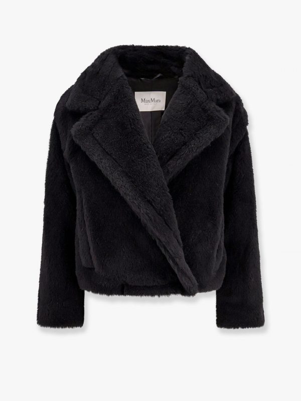 Oggeri alpaca fur and virgin wool jacket
