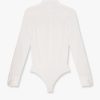 Angora 1234 stretch cotton body shirt with logo embroidery — изображение 4