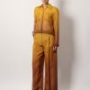 Baffo silk trousers with shaded effect — изображение 2