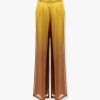 Baffo silk trousers with shaded effect — изображение 4